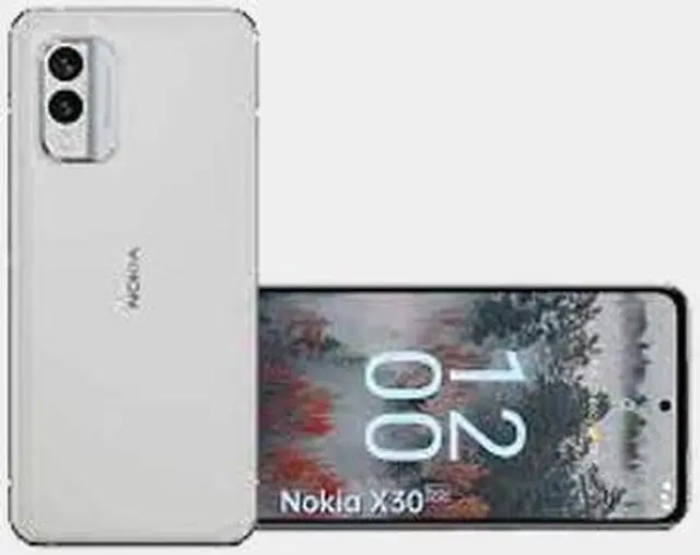 Alt view image 6 of 8 - Nokia X30 5G Dual-Sim 256GB ROM + 8GB RAM (GSM only | No CDMA) Factory Unlocked 5G Smartphone (Ice White) - International Version