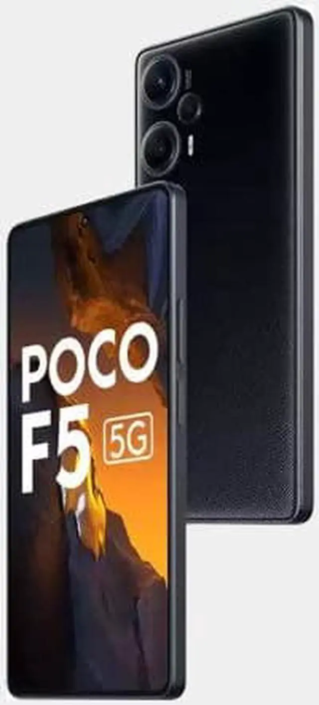 Alt view image 6 of 7 - Xiaomi Poco F5 5G Dual 256GB 8GB RAM Factory Unlocked (GSM Only | No CDMA - not Compatible with Verizon/Sprint) Global - Black