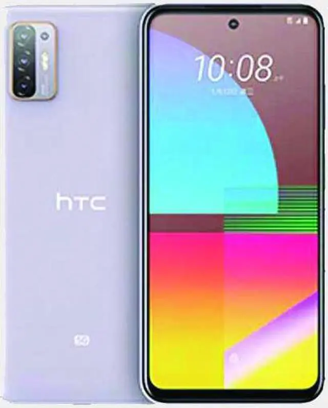 Alt view image 4 of 7 - HTC Desire 21 Pro 5G 128GB 8GB RAM Dual SIM GSM Unlocked - Purple