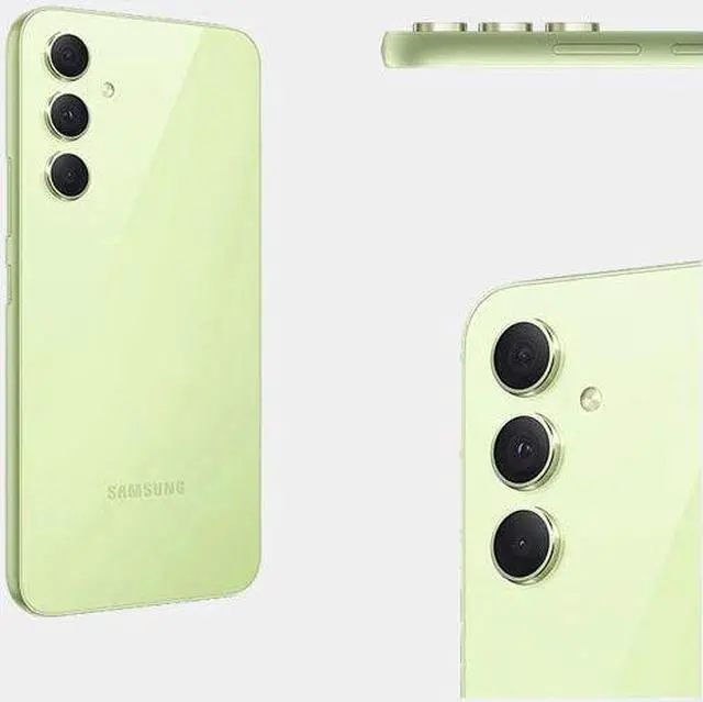 Alt view image 7 of 14 - SAMSUNG Galaxy A54 5G + 4G LTE (256GB + 8GB) Unlocked Worldwide Dual Sim 6.4" 120Hz 50MP Triple Cam - (Green)