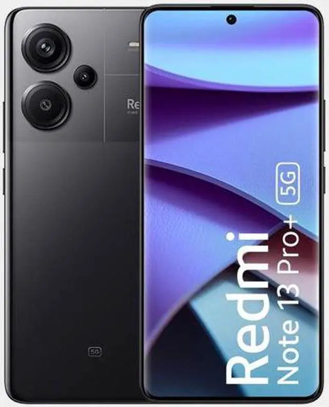 Alt view image 2 of 8 - Xiaomi Redmi Note 13 PRO Plus 5G 256GB ROM 8GB RAM Dual SIM GSM Unlocked - Midnight Black