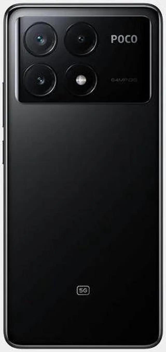 Alt view image 2 of 6 - Xiaomi Poco X6 PRO 5G + 4G LTE Global Unlocked (256GB + 8GB) GSM 6.67" 64MP Triple Camera (Tmobile Mint Tello Global) + (Car Fast Car Dual Charger Bundle) (Black Global ROM)