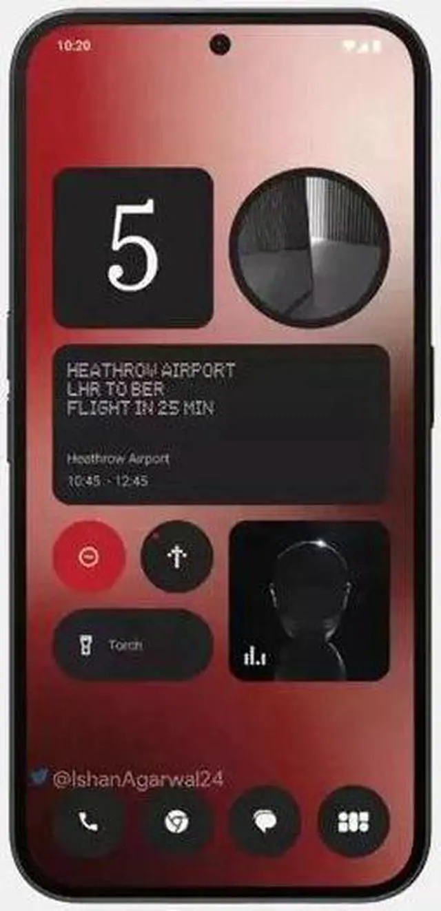 Alt view image 4 of 10 - Nothing Phone (2a) DUAL SIM 128GB ROM + 8GB RAM (GSM ONLY | NO CDMA) Factory Unlocked 5G Smartphone (Black) - International Version
