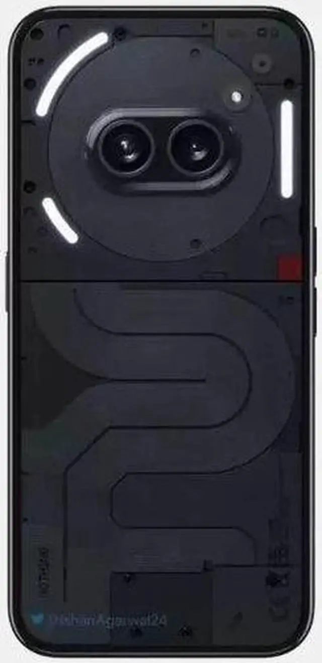 Alt view image 5 of 10 - Nothing Phone (2a) DUAL SIM 128GB ROM + 8GB RAM (GSM ONLY | NO CDMA) Factory Unlocked 5G Smartphone (Black) - International Version