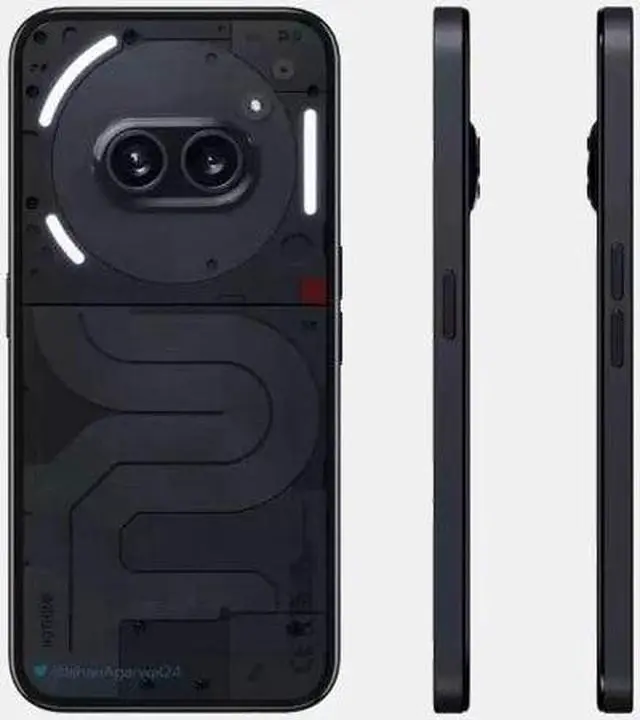 Alt view image 10 of 10 - Nothing Phone (2a) DUAL SIM 128GB ROM + 8GB RAM (GSM ONLY | NO CDMA) Factory Unlocked 5G Smartphone (Black) - International Version