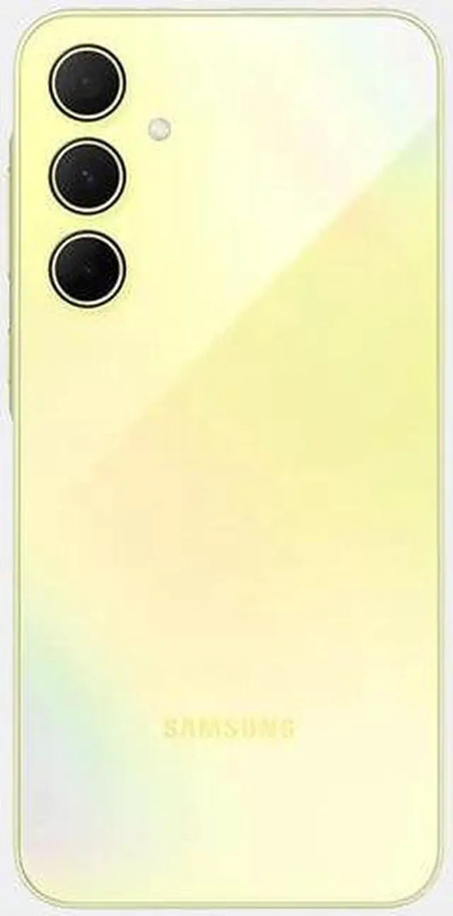 Alt view image 2 of 7 - Samsung Galaxy A35 5G A356E Dual SIM 128GB ROM 8GB RAM GSM Unlocked - Awesome Lemon
