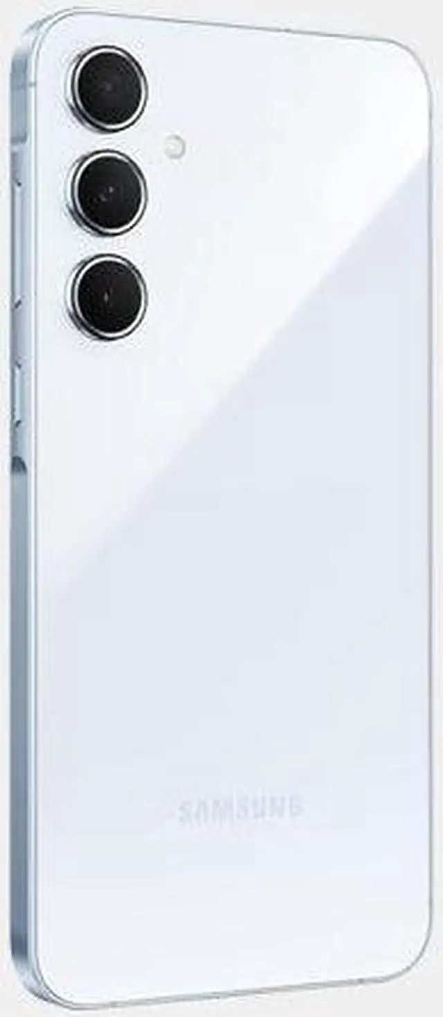 Alt view image 6 of 7 - Samsung Galaxy A55 5G A556E Dual SIM 256GB ROM 8GB RAM GSM Unlocked - Awesome Ice blue