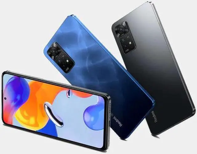 Alt view image 5 of 7 - Xiaomi Redmi Note 11 Pro 4G Volte 128GB + 6GB Factory Unlocked 6.67" 108MP Camera Night Mode (Not Verizon Sprint Boost Cricket Metro At&T) + (w/Fast Car Charger Bundle) (Star Blue)