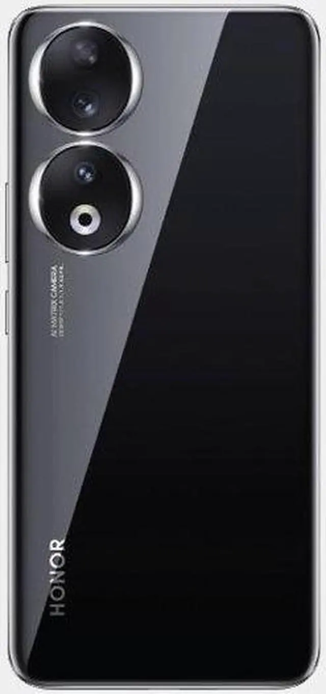 Alt view image 2 of 7 - Honor 90 5G Dual SIM 512GB ROM 12GB RAM GSM Unlocked - Midnight Black