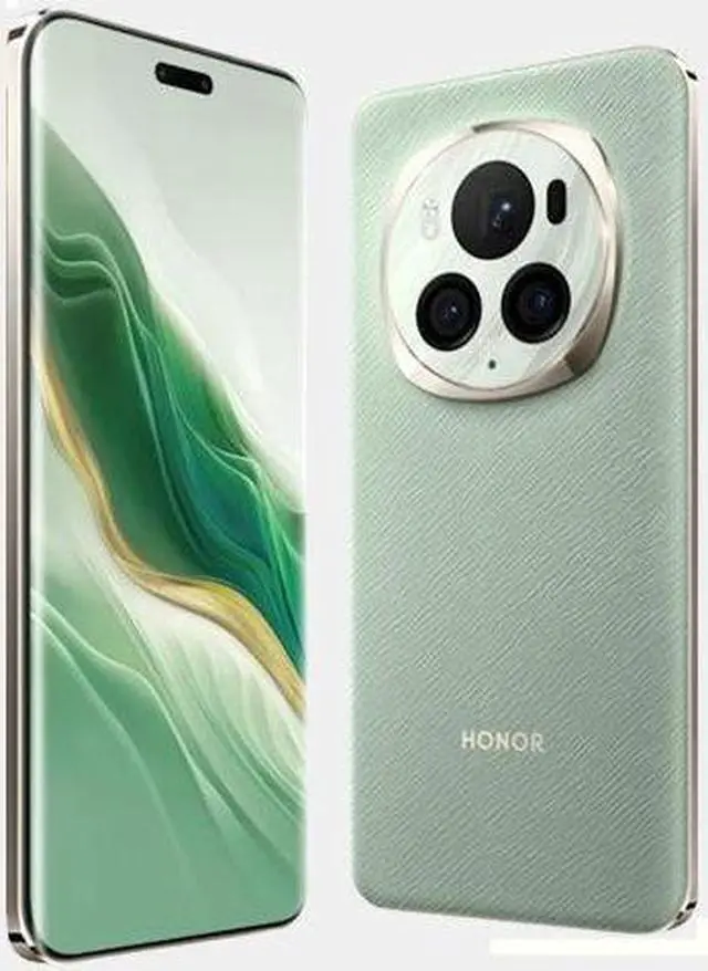 Alt view image 7 of 10 - Honor Magic6 Pro DUAL SIM 512GB ROM + 12GB RAM (GSM | CDMA) Factory Unlocked 5G Smartphone (Epi Green) - International Version