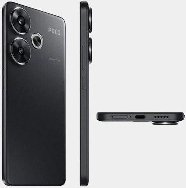 Alt view image 4 of 7 - Xiaomi Poco F6 5G 512GB ROM 12GB RAM Dual SIM GSM Unlocked - Black