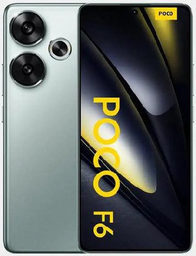 Alt view image 3 of 7 - Xiaomi Poco F6 5G 256GB ROM 8GB RAM Dual SIM GSM Unlocked - Green