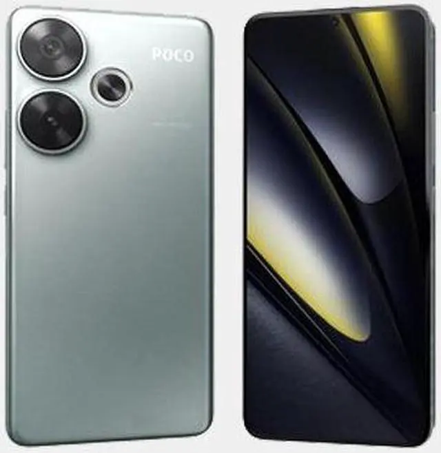 Alt view image 5 of 7 - Xiaomi Poco F6 5G 256GB ROM 8GB RAM Dual SIM GSM Unlocked - Green