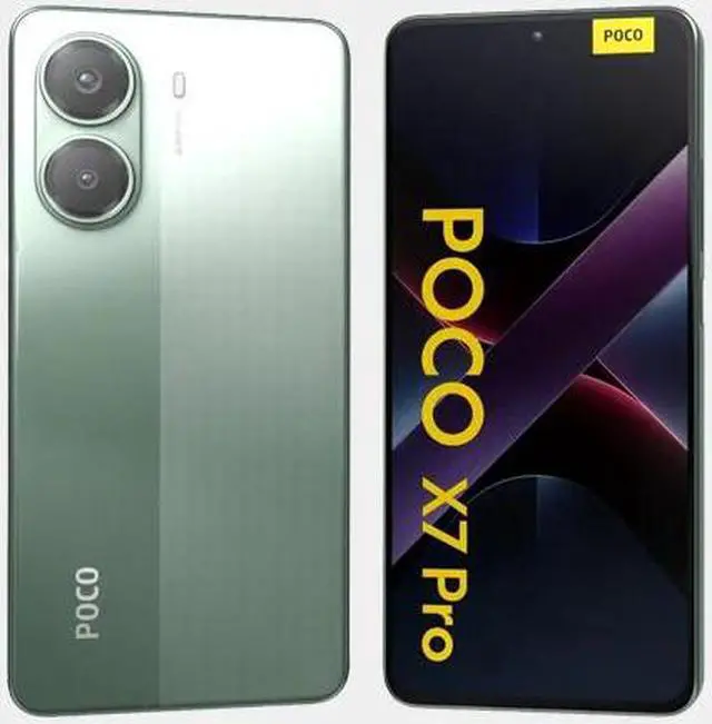 Alt view image 5 of 7 - Xiaomi Poco X7 PRO 5G 512GB ROM 12GB RAM Dual SIM GSM Unlocked - Green