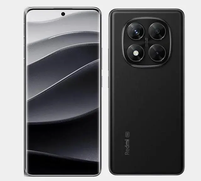 Alt view image 3 of 7 - Xiaomi Redmi Note 14 Pro 4G 256GB ROM 8GB RAM Dual SIM GSM Unlocked - Midnight Black
