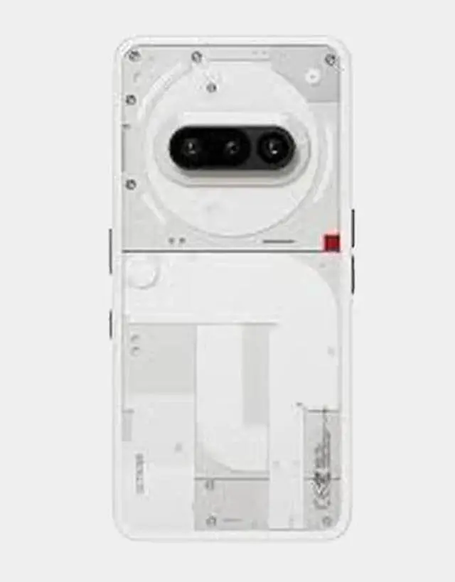 Alt view image 2 of 7 - Nothing Phone 3a 5G Dual SIM 256GB ROM 12GB RAM GSM Unlocked - White