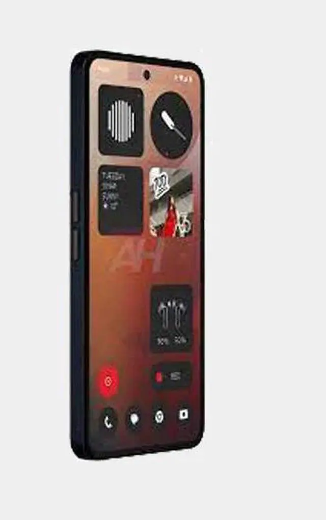Alt view image 5 of 7 - Nothing Phone 3a Pro 5G 256GB ROM 12GB RAM Dual SIM GSM Unlocked - Black