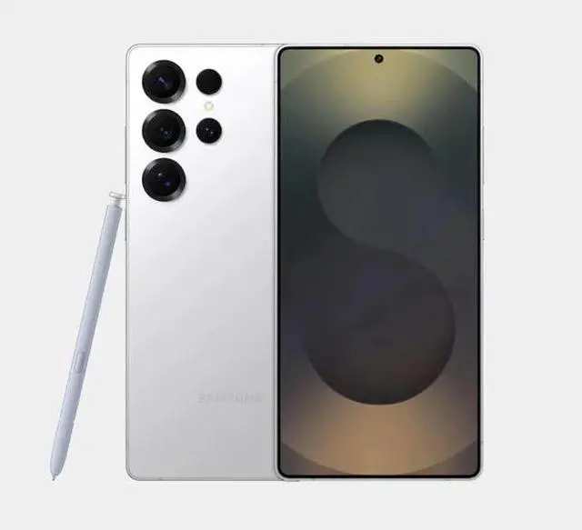 Alt view image 6 of 7 - SAMSUNG Galaxy S25 Ultra 5G S938B 512GB ROM 12GB RAM Dual SIM GSM Unlocked - White silver