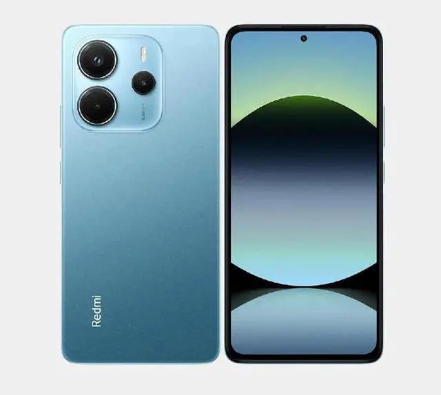 Alt view image 6 of 7 - Xiaomi Redmi Note 14 4G 256GB ROM 8GB RAM Dual SIM GSM Unlocked - Ocean Blue