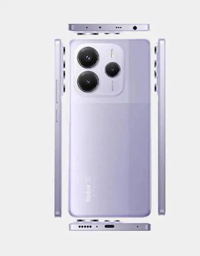 Alt view image 7 of 7 - Xiaomi Redmi Note 14 5G 256GB ROM 8GB RAM Dual Sim GSM Unlocked - Lavender Purple