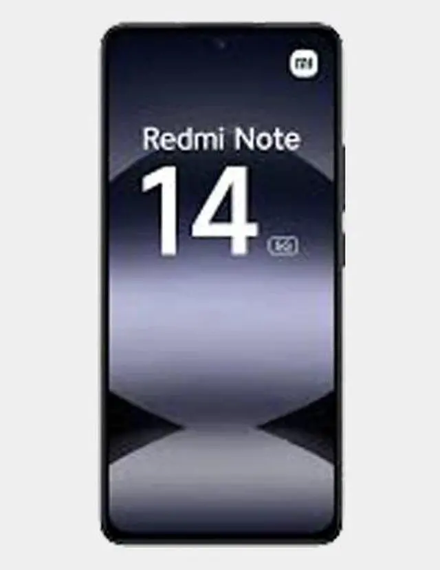 Main image of Xiaomi Redmi Note 14 5G 256GB ROM 8GB RAM Dual Sim GSM Unlocked - Midnight Black