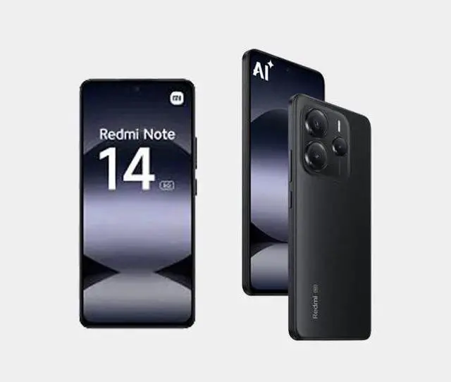 Alt view image 7 of 7 - Xiaomi Redmi Note 14 5G 256GB ROM 8GB RAM Dual Sim GSM Unlocked - Midnight Black