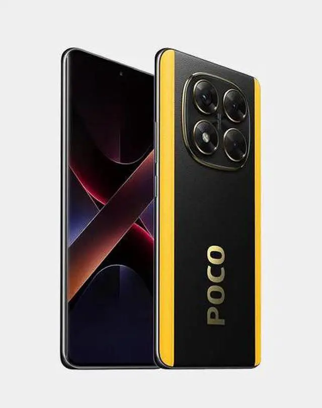 Alt view image 4 of 7 - Xiaomi Poco X7 5G 256GB ROM 8GB RAM Dual SIM GSM Unlocked - Black