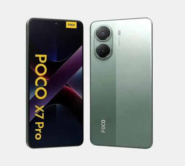 Alt view image 5 of 7 - Xiaomi Poco X7 PRO 5G 256GB ROM 8GB RAM Dual SIM GSM Unlocked - Green