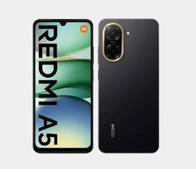 Alt view image 7 of 7 - Xiaomi Redmi A5 4G 128GB ROM 4GB RAM Dual SIM GSM Unlocked - Black