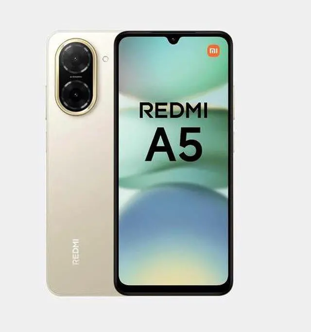 Alt view image 4 of 7 - Xiaomi Redmi A5 4G 128GB ROM 4GB RAM Dual SIM GSM Unlocked - Gold