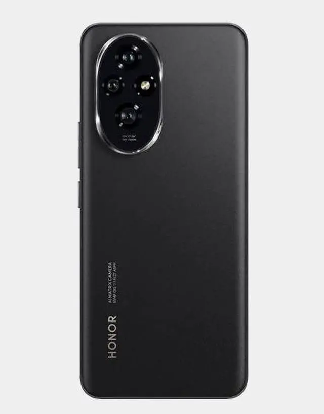 Alt view image 2 of 7 - Honor 200 5G 256GB ROM 12GB RAM Dual SIM GSM Unlocked - Black