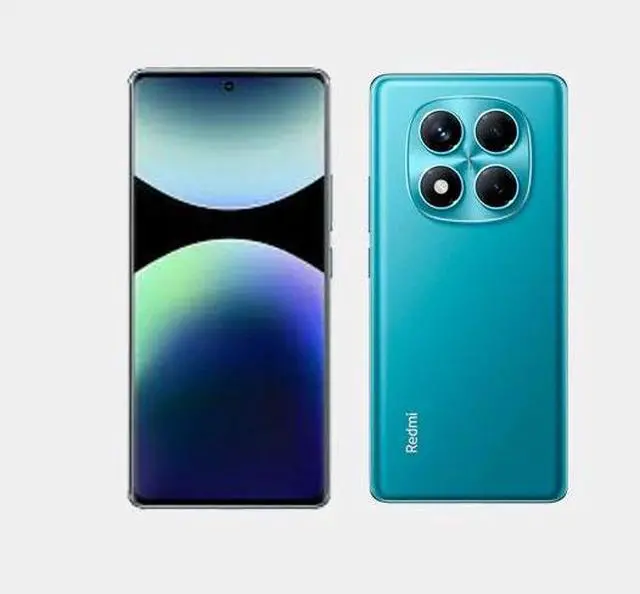 Alt view image 3 of 7 - Xiaomi Redmi Note 14 Pro 4G 512GB ROM 12GB RAM Dual SIM GSM Unlocked - Ocean Blue