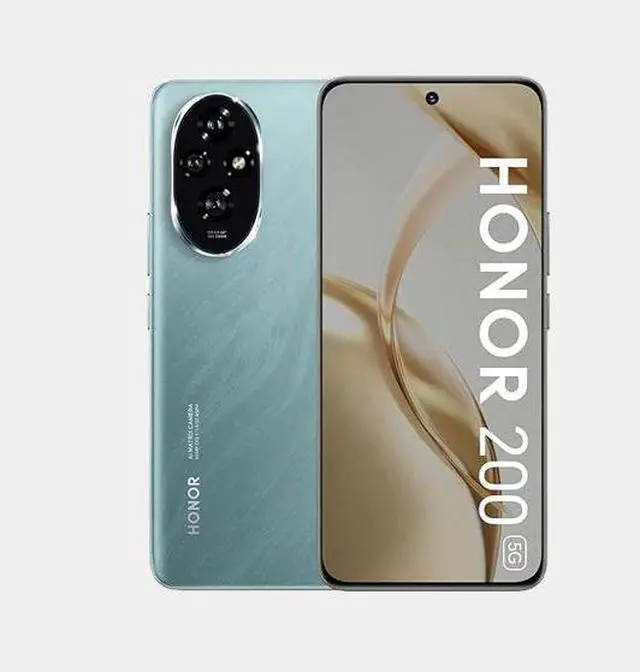 Alt view image 3 of 7 - Honor 200 5G 512GB ROM 12GB RAM Dual SIM GSM Unlocked - Green