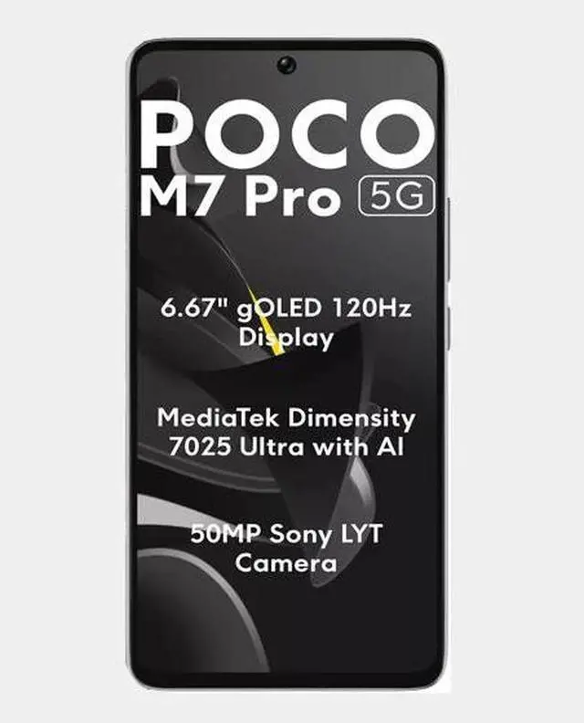 Main image of Xiaomi Poco M7 Pro 5G Dual SIM 256GB ROM 8GB RAM GSM Unlocked - Silver