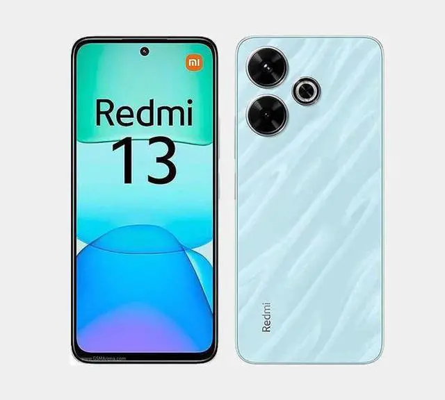 Alt view image 3 of 7 - Xiaomi Redmi 13 4G Dual SIM 256GB ROM 8GB RAM GSM Unlocked - Blue