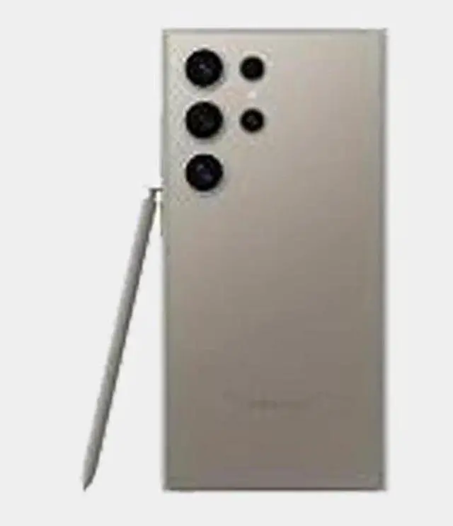 Alt view image 2 of 7 - Samsung Galaxy S24 Ultra 5G S928B 12GB RAM 256GB ROM Dual SIM GSM Unlocked Titanium Grey