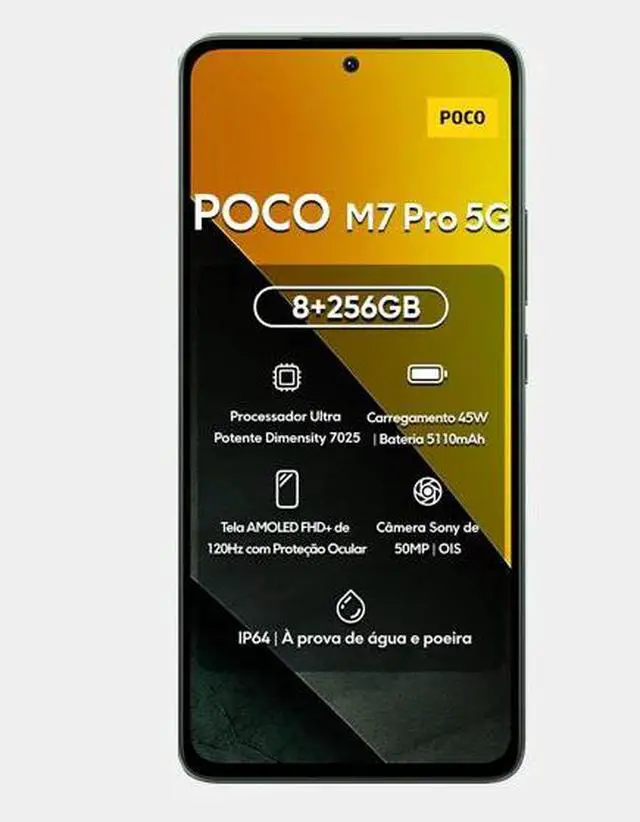 Main image of Xiaomi Poco M7 Pro 5G Dual SIM 256GB ROM 8GB RAM GSM Unlocked - Green