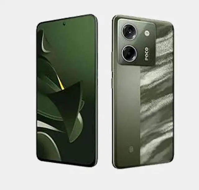 Alt view image 6 of 7 - Xiaomi Poco M7 Pro 5G Dual SIM 256GB ROM 8GB RAM GSM Unlocked - Green