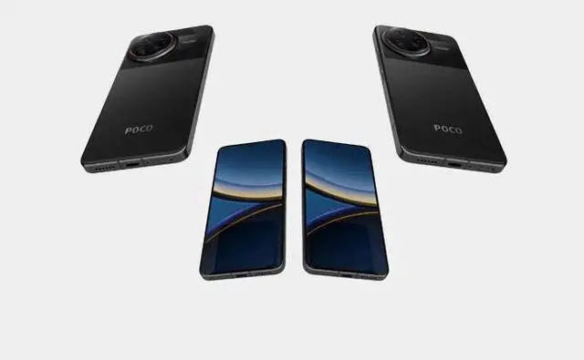 Alt view image 7 of 7 - Xiaomi Poco F7 Ultra 5G 512GB ROM 16GB RAM Dual sim GSM Unlocked - Black