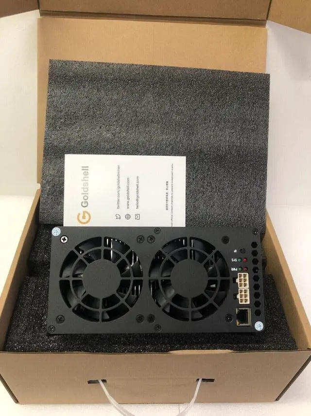 Alt view image 6 of 7 - New Release Goldshell Mini Doge II LTC & Doge Miner 420MH/s,400W Super Slience Home Mining Upgrade Version From Goldshell Mini Doge pro