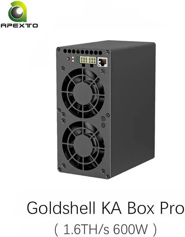 Main image of Goldshell KABox Pro 1.6Th/s 600W Kaspa Mining Machine Kabox pro with psu Home Miner in Stock