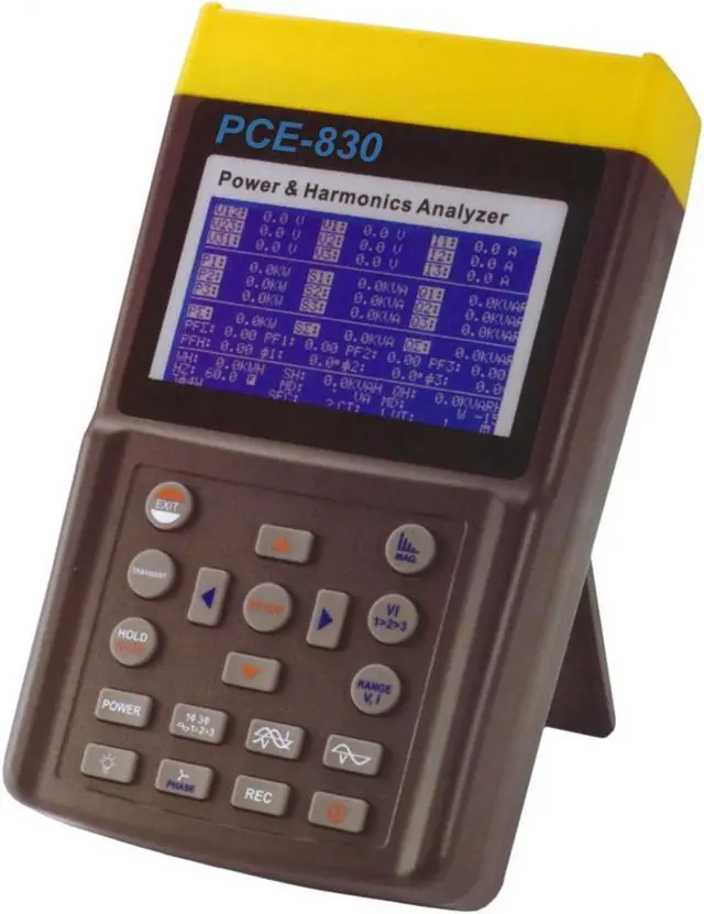 Alt view image 3 of 3 - PCE-830-1 Three-Phase Power Meter, Data Logger