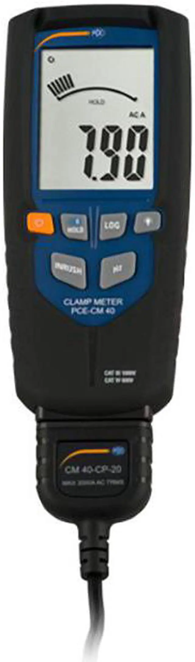 Alt view image 2 of 7 - PCE-CM 40 Digital Multimeter Current Clamp,
