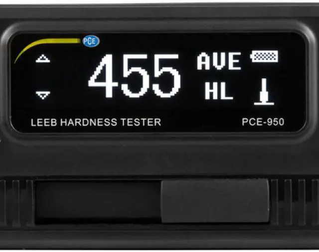 Alt view image 4 of 7 - PCE-950 Handheld Hardness Tester, Data memory for saving up to 600 readings