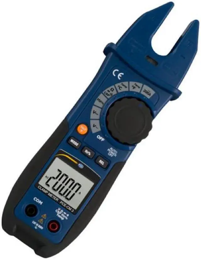 Alt view image 2 of 7 - PCE-CM 3 Digital Multimeter Current Clamp,