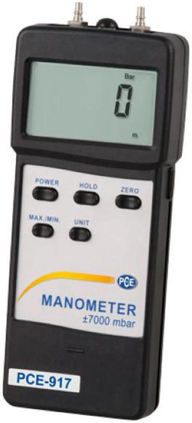 Main image of PCE-917 Differential Pressure Meter, ± 5 to 7000 mbar