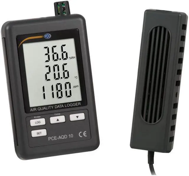 Main image of PCE-AQD 10 CO2 / Humidity / Temperature Datalogger, 0 to 4000 ppm