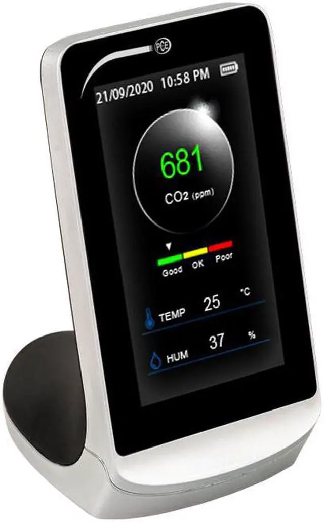 Main image of PCE-CMM 5 Digital CO2-Meter, 400 to 5000 ppm