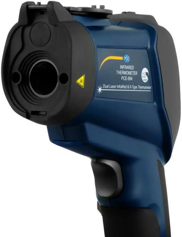 Alt view image 4 of 7 - PCE-894 Digital Infrared Thermometer, with Bluetooth, -58 to 3362°F