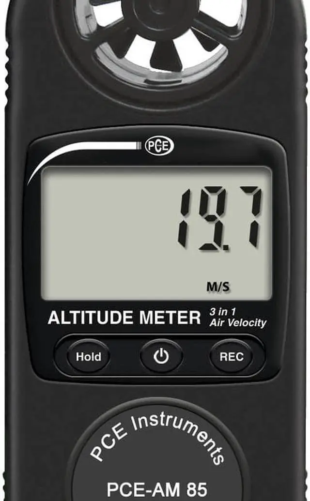 Alt view image 3 of 7 - PCE-AM 85 Environmental Climate Meter, -6,561 to 29,527 ft